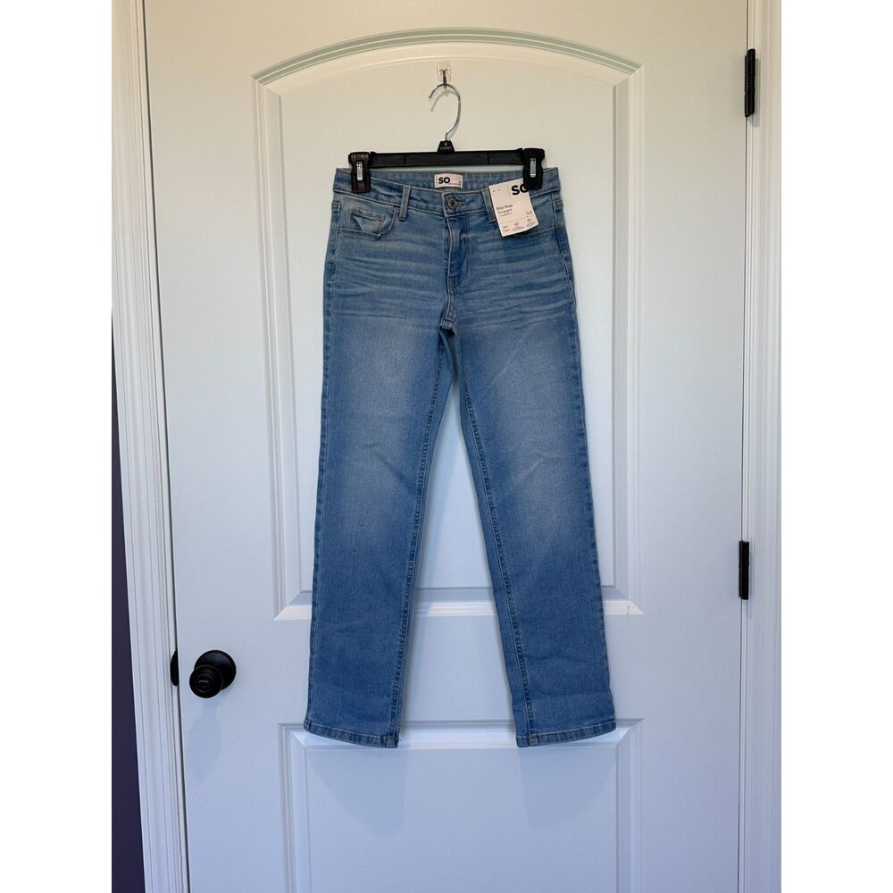 NWT Sonoma Mid Rise Straight Leg Jeans Size Girls 12